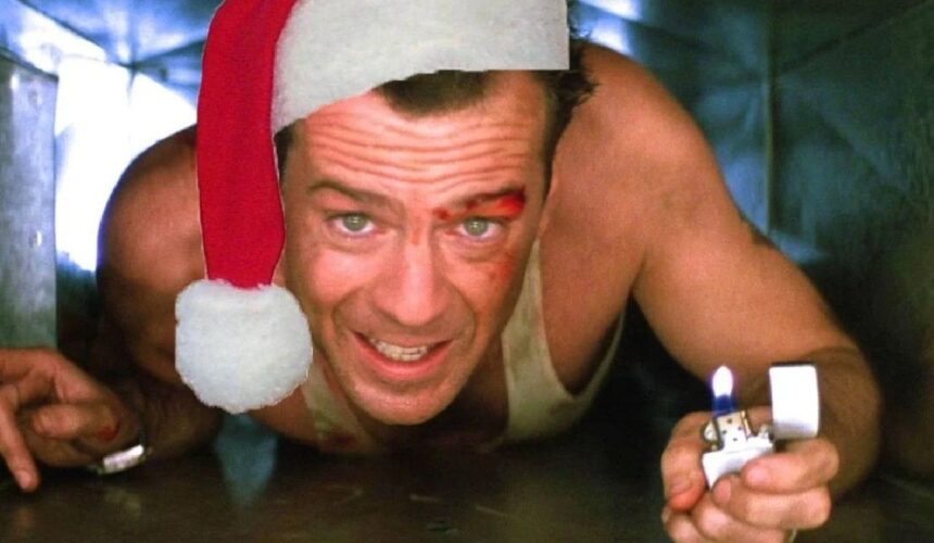 “Die hard”, the greatest Christmas movie ever made!